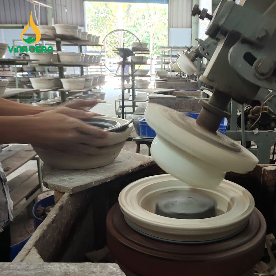 Quy trình sản xuất gốm sứ Bát Tràng