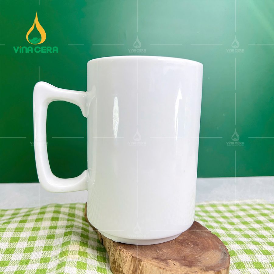 Cốc Bia Quai Vuông