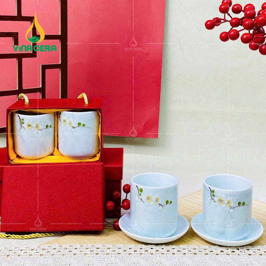 Cốc Sứ Bát Tràng Men Vân Đá Xanh Ngọc CSV-021011 (1) Cốc Sứ Bát Tràng Men Vân Đá Xanh Ngọc CSV-021011