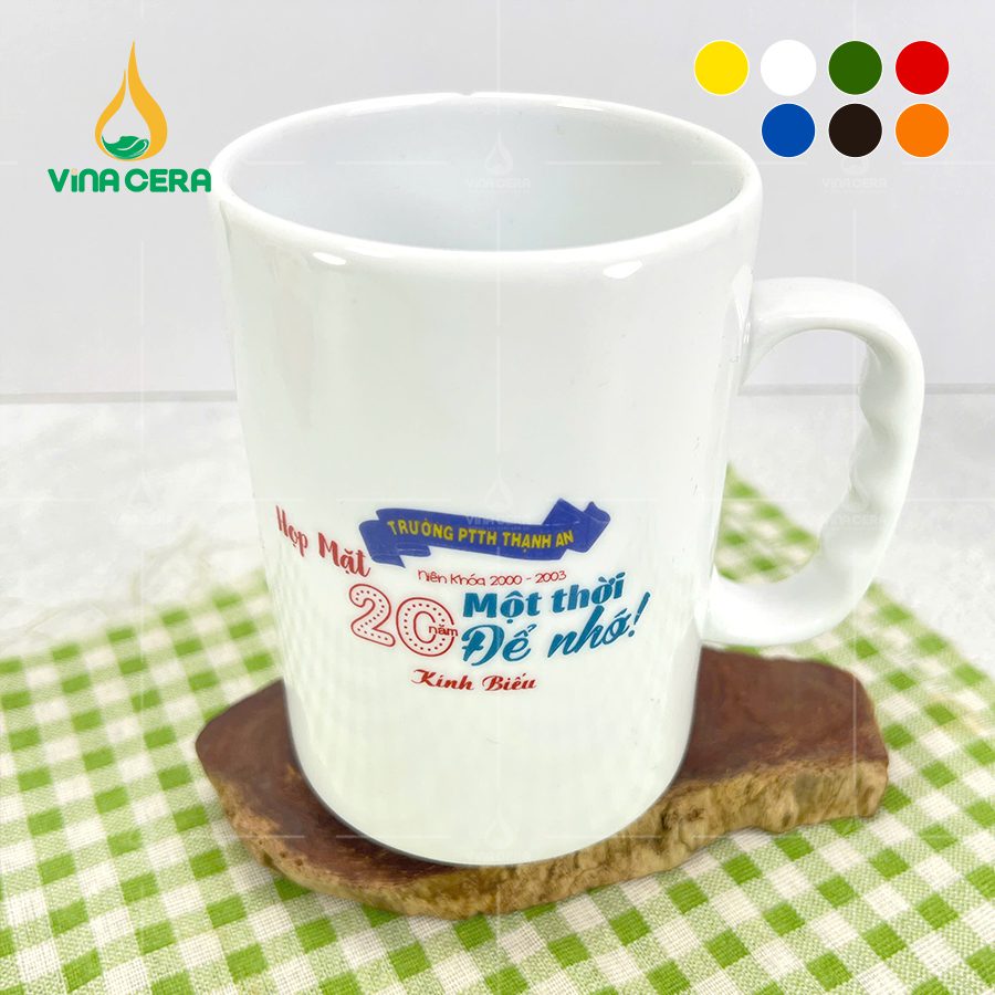 Trang chủ Ly Sứ Trắng Quai Vân Tay LS-02102124