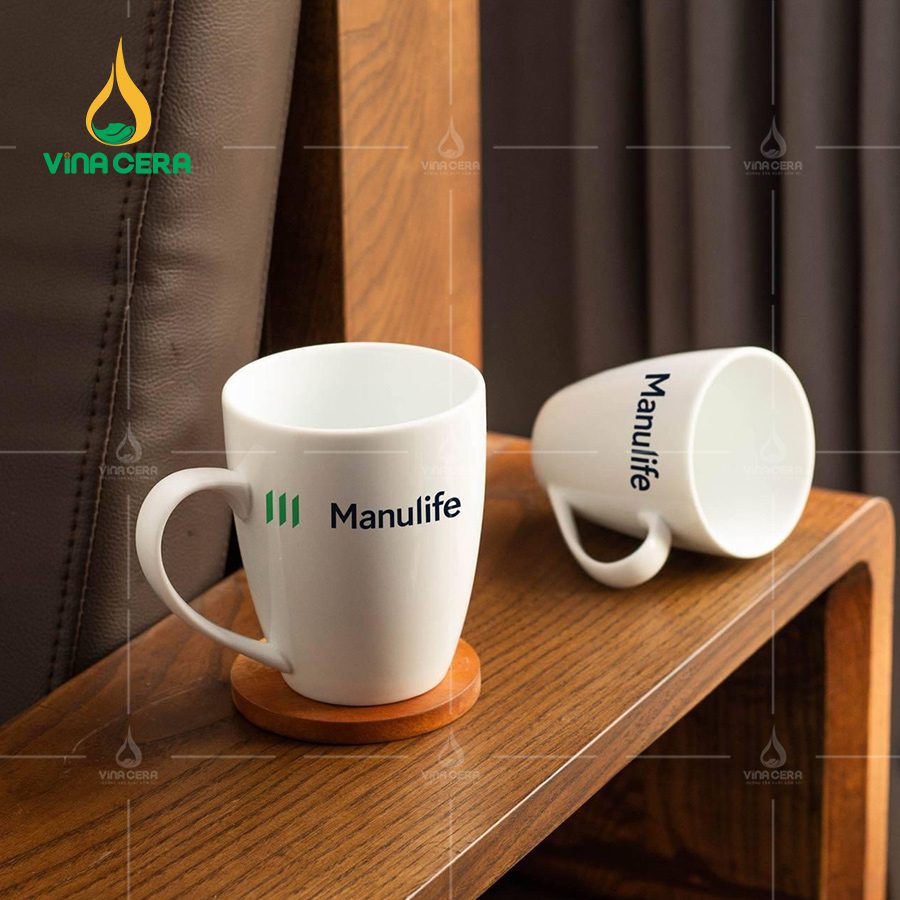 Ly sứ Bầu trắng Size 250 ml LS-0922024 Ly sứ Bầu trắng Size 250 ml LS-0922024