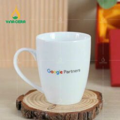 Ly sứ Bầu trắng Size 250 ml LS-0922024