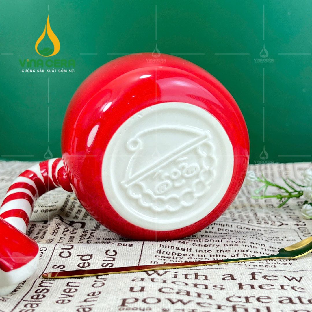 Ly Sứ Ông Già Noel Có Nắp – Quà Tặng Giáng Sinh – LS 102412