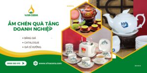 ấm chén quà tặng doanh nghiệp
