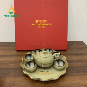 hủ đựng trà in logo