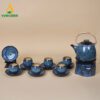 Ấm Chén Men Hỏa Biến Cao Cấp
