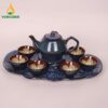 Ấm Chén Men Hỏa Biến Cao Cấp