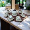 Ấm Chén Men Hỏa Biến Cao Cấp