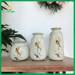 Bình Hoa In Logo Quà Tặng VN-02061125 Bình Hoa In Logo Quà Tặng VN-02061125