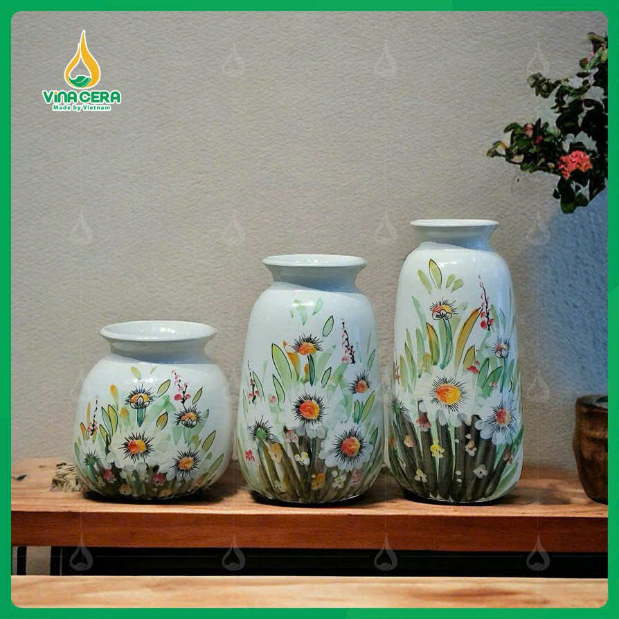 Bình Hoa In Logo Quà Tặng VN-02061125