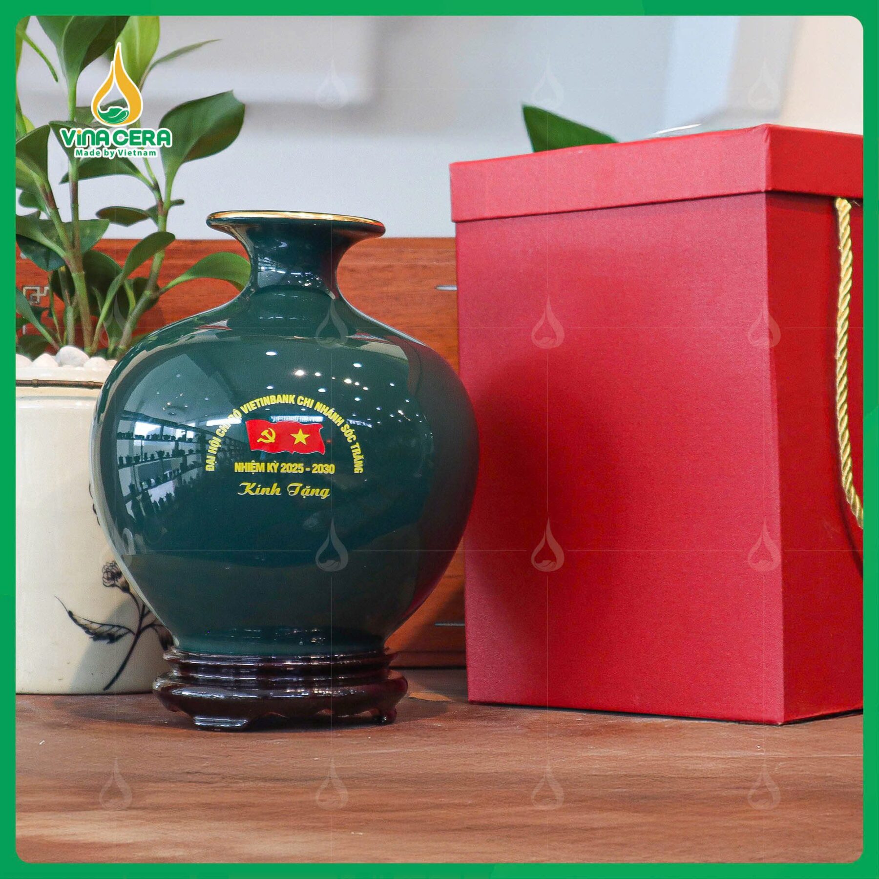 Bình Hút lộc In logo Đại Hội VN-0262125