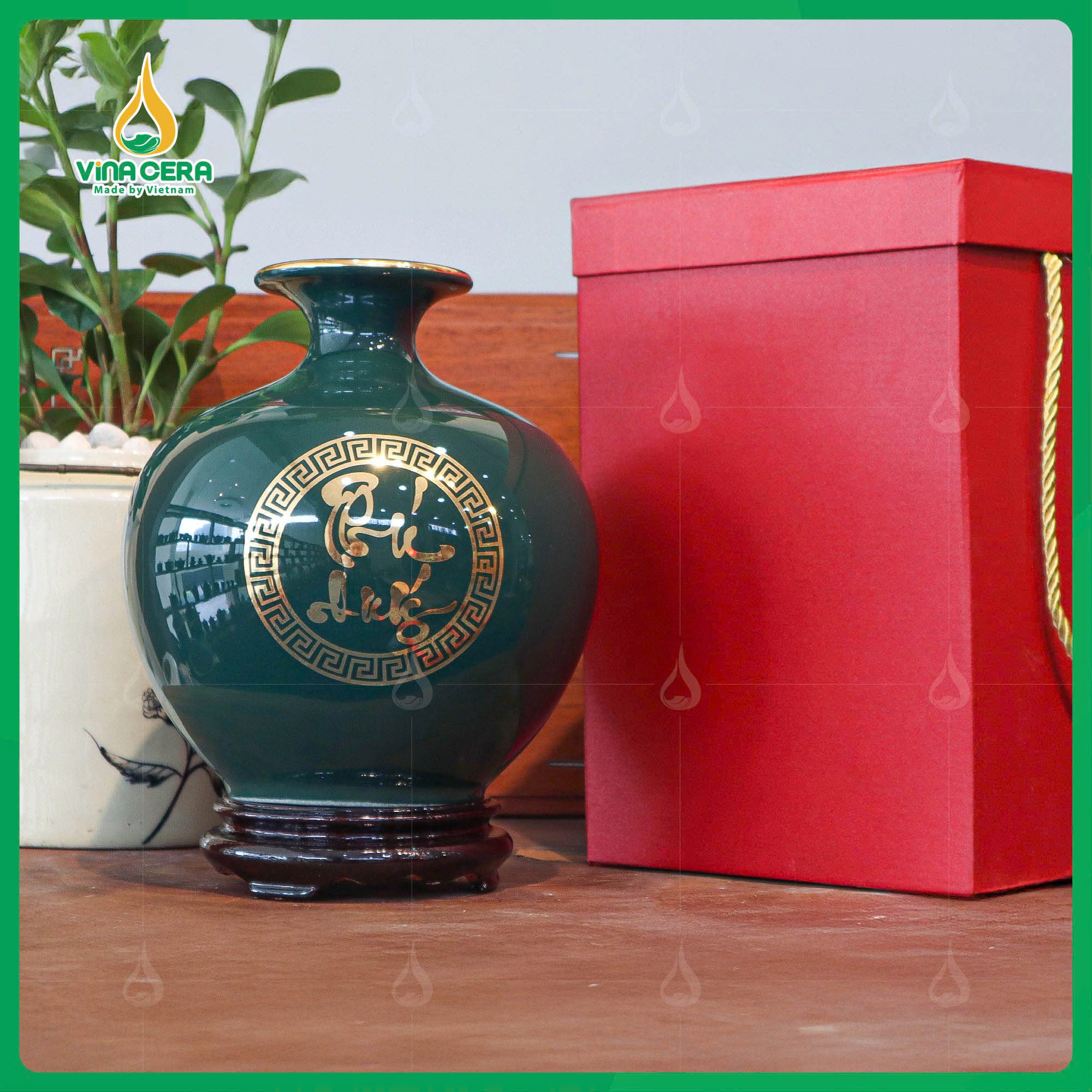 Bình Hút lộc In logo Đại Hội VN-0262125