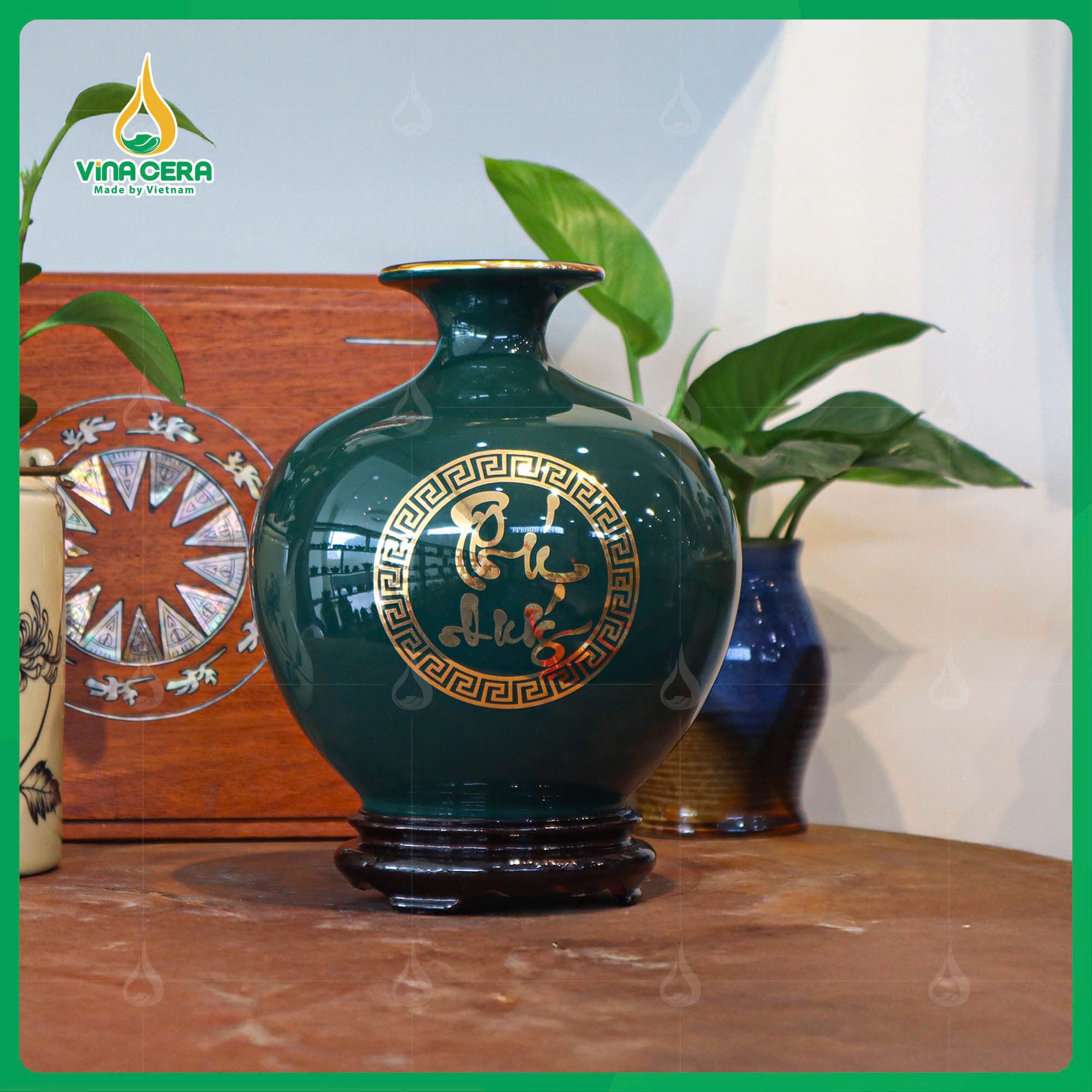 Bình Hút lộc In logo Đại Hội VN-0262125