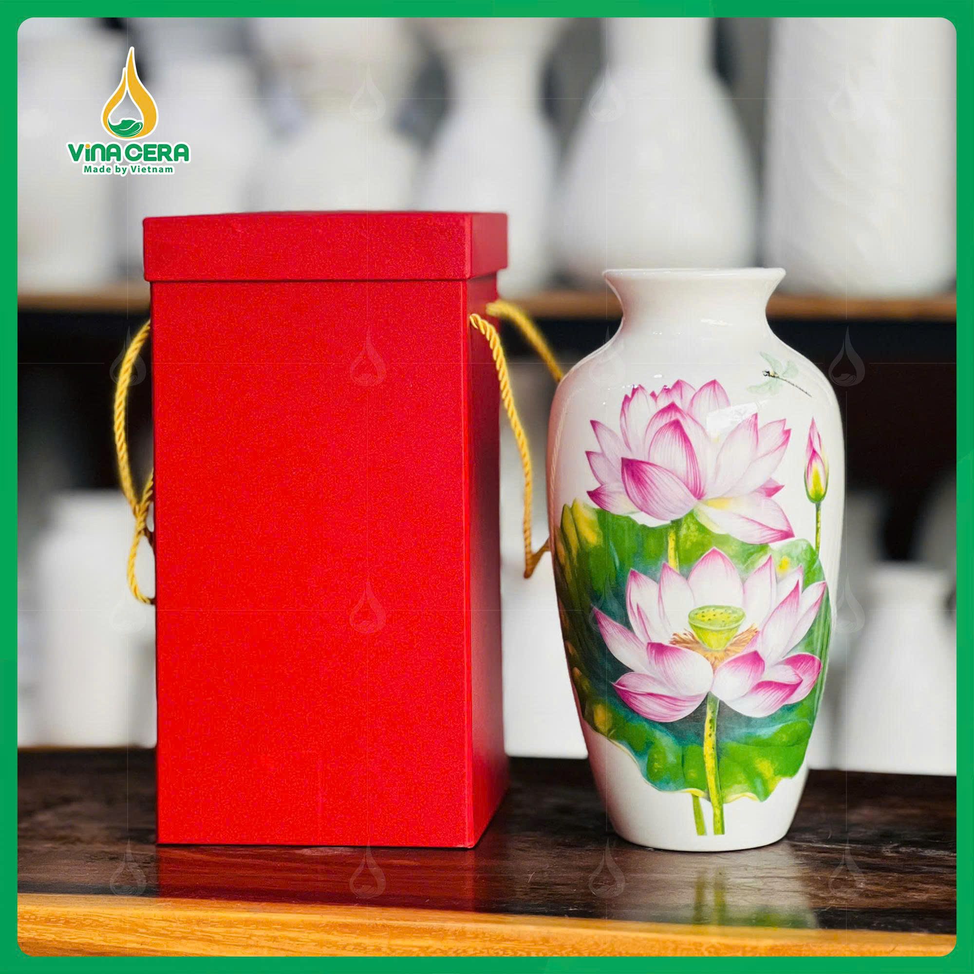 Lọ Hoa Sứ Bát Tràng VN-0561125