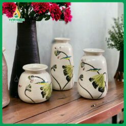 Mẫu Bình Hoa Gốm Sứ Đẹp VN-01061125