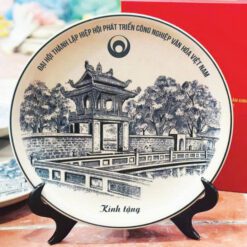 Đĩa Biểu Trưng Sứ In logo Đại Hội ĐBT-017262