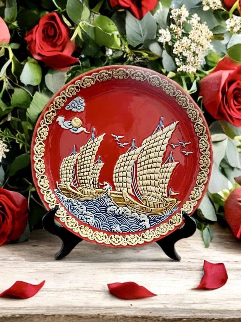 Trang chủ Đĩa Phong Thủy Trưng bày Thuận Buồm Xuôi Gió - May Mắn Thuận Lợi ĐBT-0272625