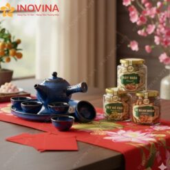 Hộp Quà Tết Ấm Trà Hỏa Biến