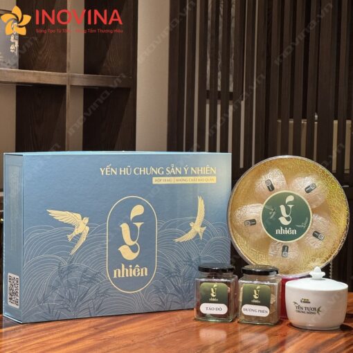 Hộp Quà Tết Yến Chưng Sẵn Cao Cấp