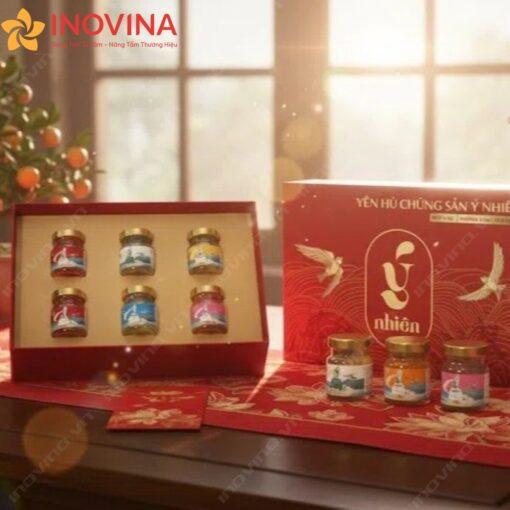 Hộp Quà Tết Yến Chưng Sẵn