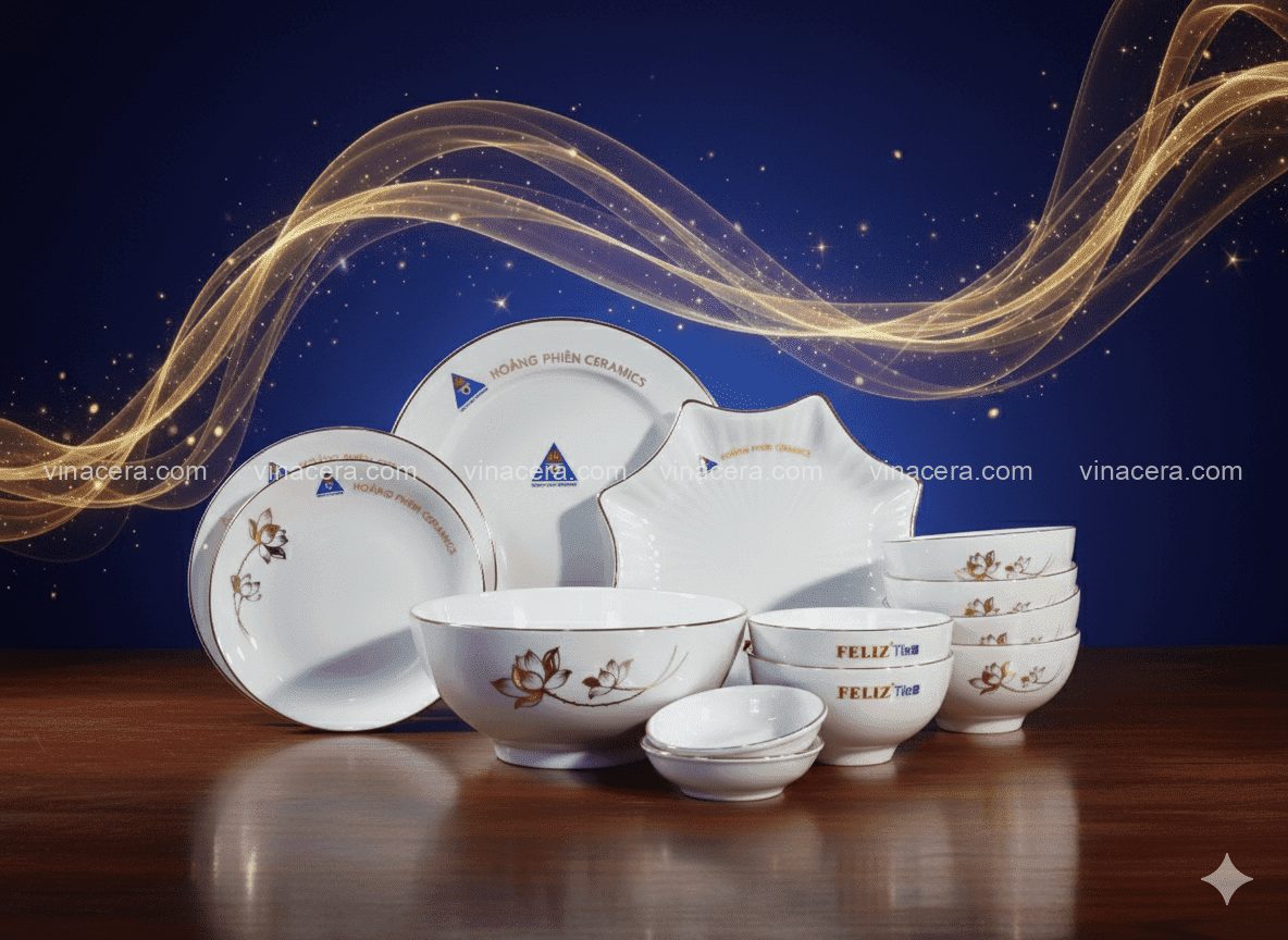 bo-bat-dia-hoa-sen-chi-vang-kim-16-mon (2) Bộ Đồ Ăn Hoa Sen Men Trắng Chỉ Vàng Kim 16 Món Cao Cấp