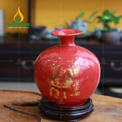 Bình Hút Lộc Mục Đồng Đỏ H22 - BHL 2780724 Bình Hút Lộc Mục Đồng Đỏ H22