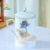 Ly Sứ Ngọn Lửa Sen Xanh Kẻ Vàng (1)