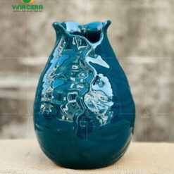 Mẫu Bình Hoa Men Xanh Lục Bảo - SVN BH 25032402 Mẫu Bình Hoa Men Xanh Lục Bảo – SVN BH 25032402