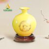Bình Hút Lộc Men Vàng Phú Quý - BHL 0973024 Bình hút lộc men vàng Phú Quý