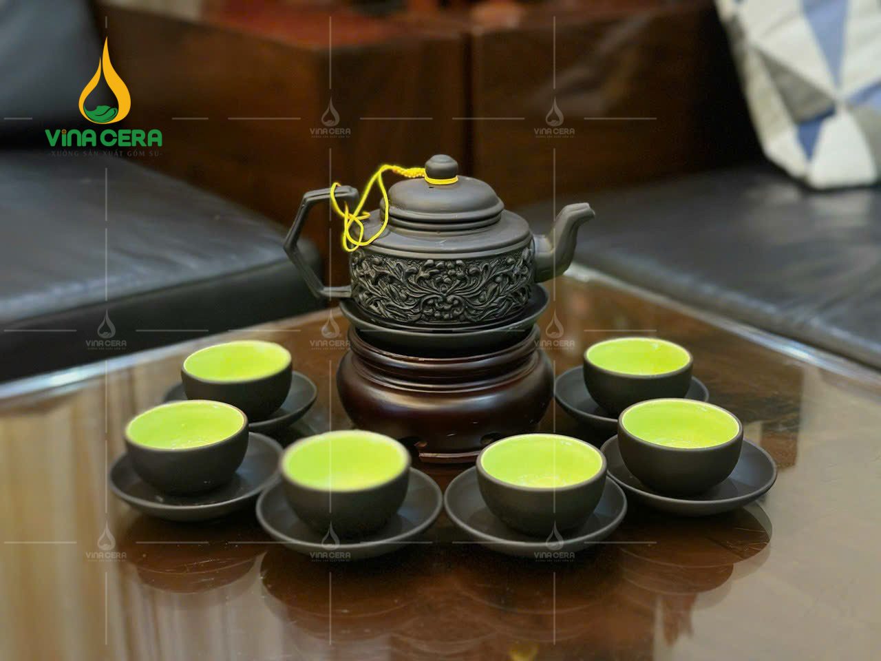 bo-am-tra-gom-hoa-day (1) Bộ Trà Gốm Tử Sa Khắc Hoa Sen – SVN BAT 29032401