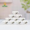 Bộ 10 Chén Cơm Sứ Hoa Hồng Bạch Kim Bộ 10 Chén Cơm Sứ Hoa Hồng Bạch Kim