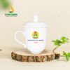 Ly Sứ Ngọn Lửa Có Nắp - LS-0953124 Ly Sứ Ngọn Lửa Có Nắp
