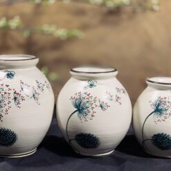 Bình Hoa Bát Tràng Vẽ Bồ Công Anh - SVN BH 11042401 Bình Hoa Bát Tràng Vẽ Bồ Công Anh