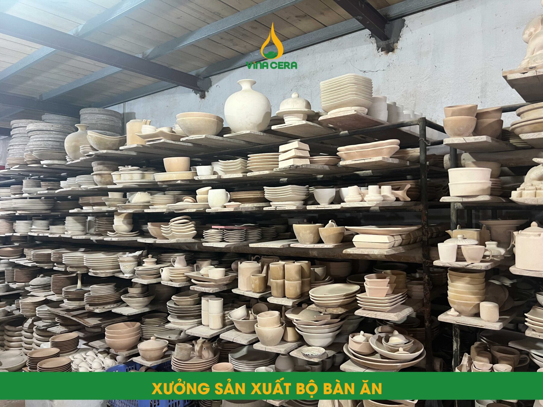 Xưởng sản xuất gốm sứ VinaCera