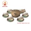 Bộ Ấm Trà Đạo Hồng Sa Cao Cấp