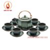 Bộ ấm trà hỏa biến quai đồng