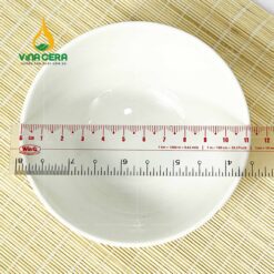 Chén Cơm Sứ Trắng Vẽ Hoa Thiên Điểu- SVN BC 14052407 Chén Cơm Sứ Trắng Vẽ Hoa Thiên Điểu