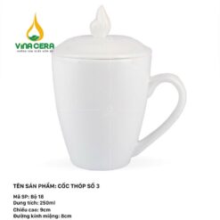 Ly sứ Bát Tràng thóp số 3