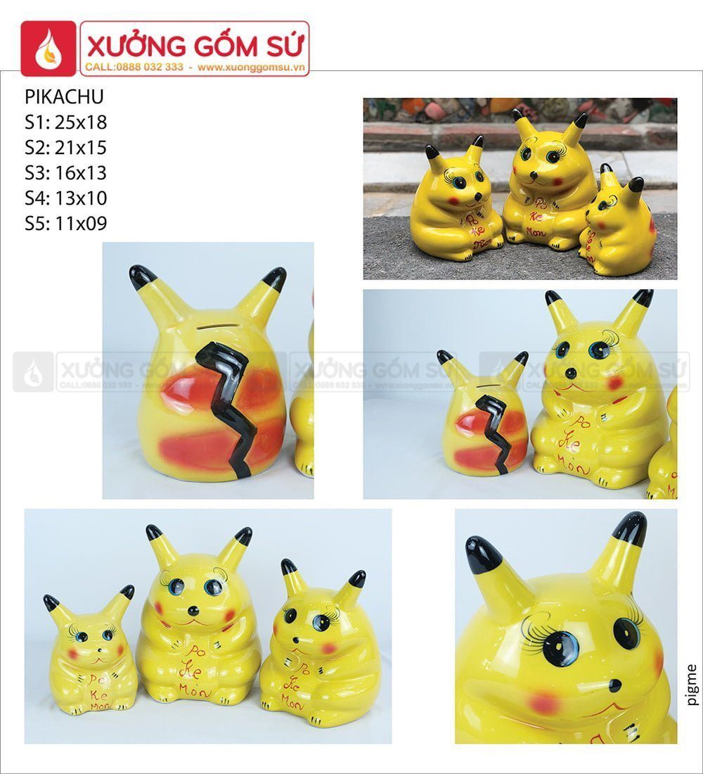 heo đất pikachu