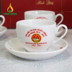Bộ Trà Bưởi Ngọn Lửa In Logo Theo Yêu Cầu - SVN BAT 0162824 Bộ trà Bưởi ngọn lửa Đại Hội Thi Đua Quyết Thắng ban Chỉ Huy Quân Sự huyện Đạ Tẻh (5)