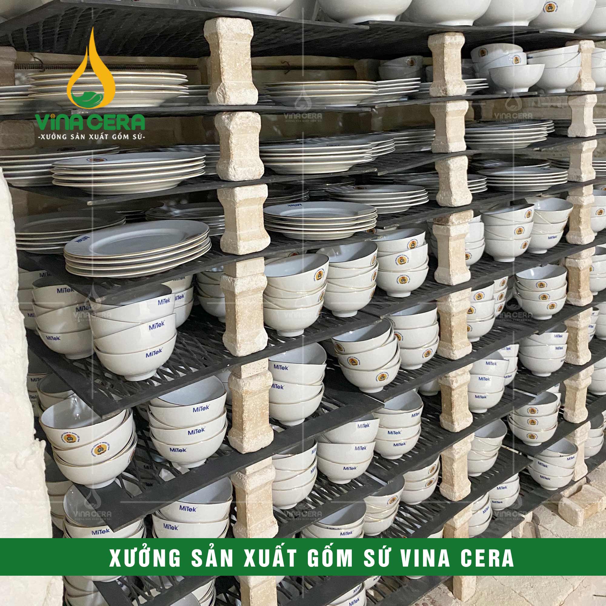 Xưởng sản xuất gốm sứ Vina Cera