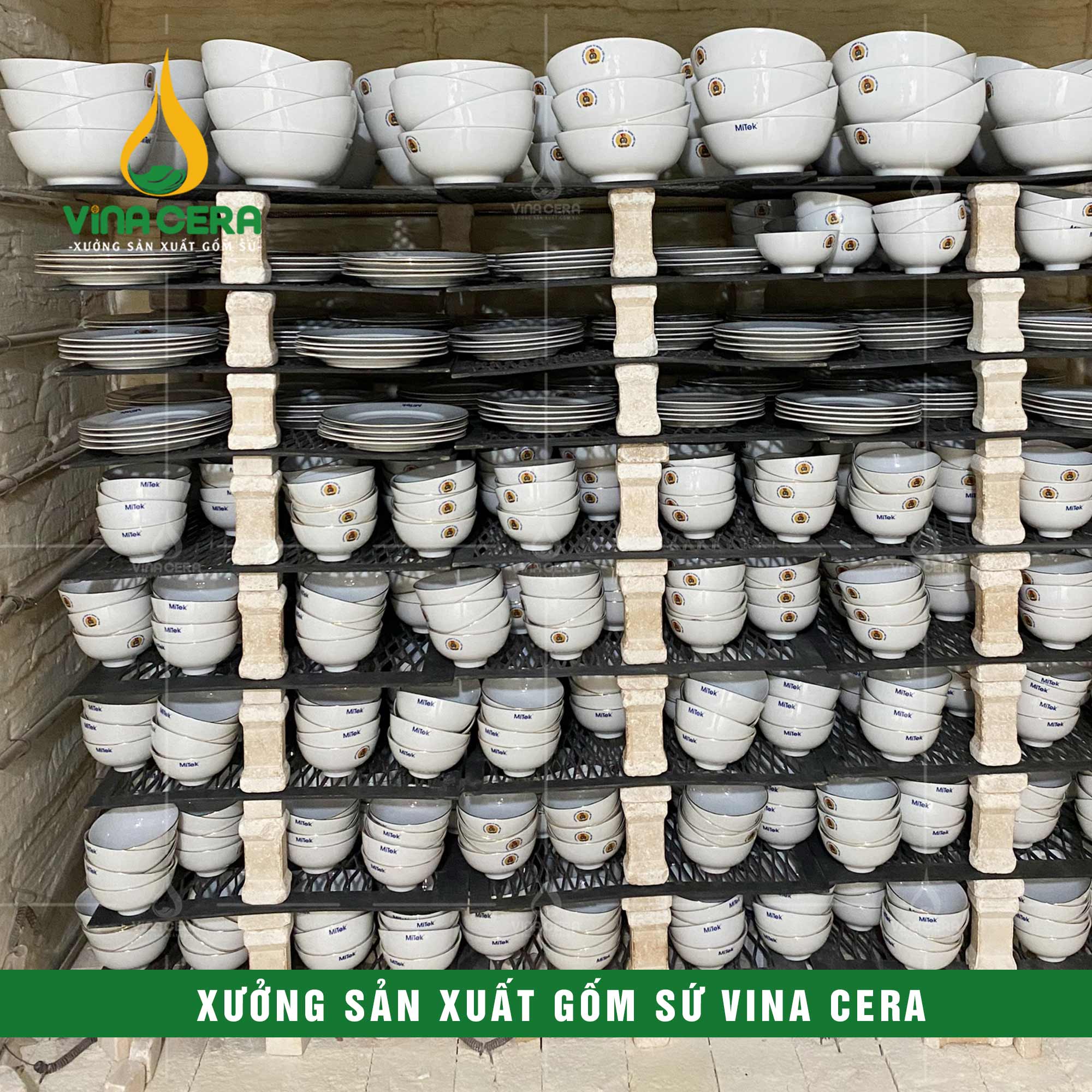 Xưởng sản xuất gốm sứ Vina Cera