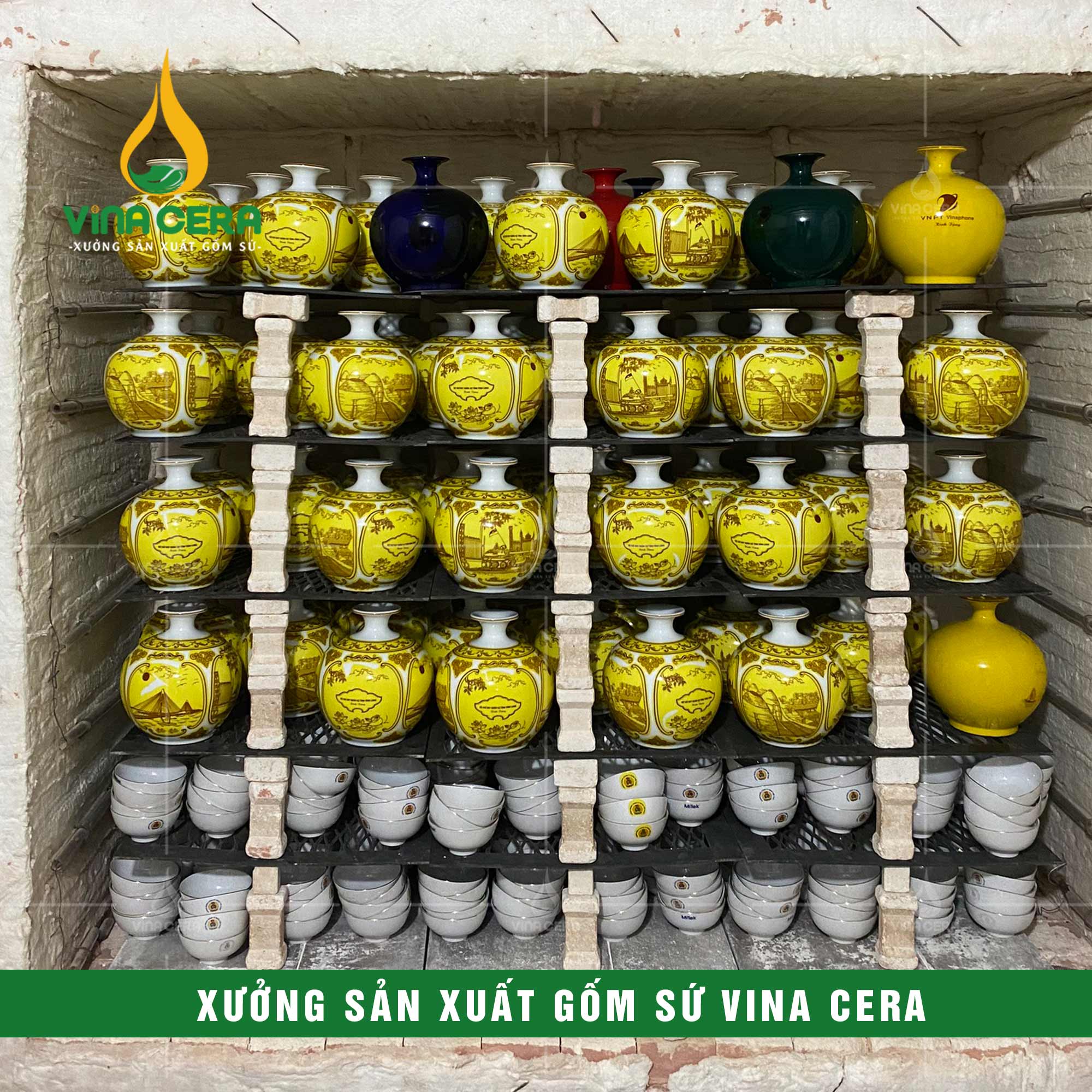 Xưởng sản xuất Bình Hút Lộc Vina Cera