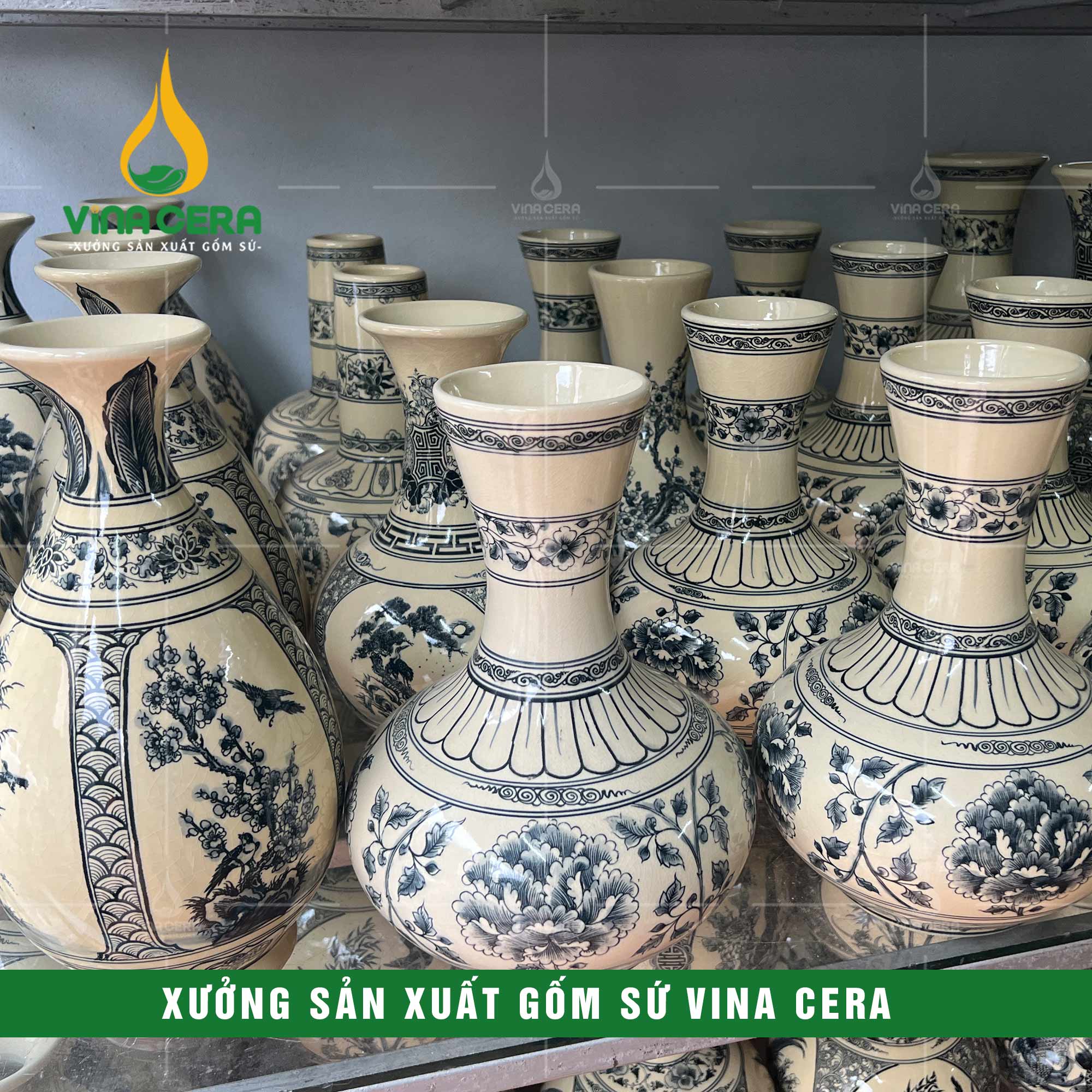 Xưởng sản xuất Bình Hút Lộc Vina Cera