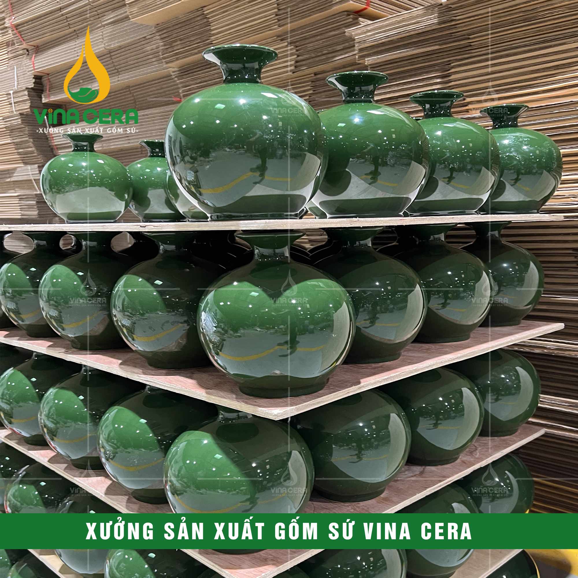 Xưởng sản xuất Bình Hút Lộc Vina Cera