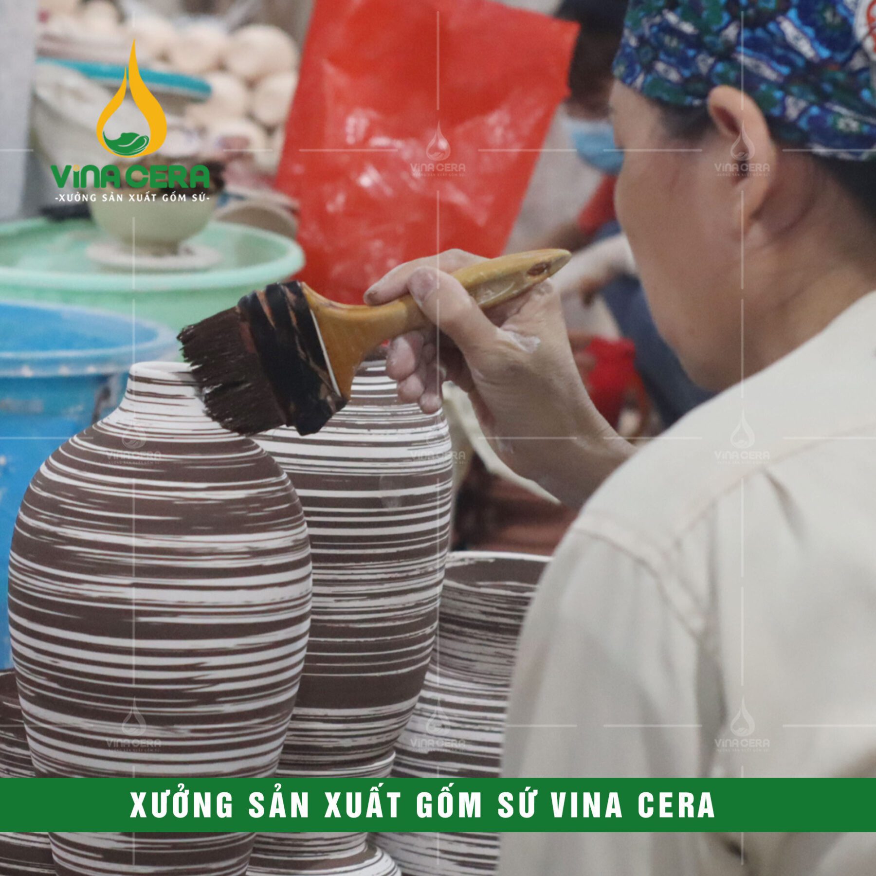 Xưởng sản xuất gốm sứ Vina Cera