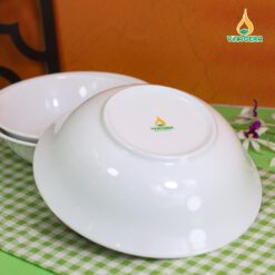 Tô Sứ Choãng Đựng Canh Trắng Trơn - TO 082410 Tô Sứ Choãng Đựng Canh Trắng Trơn