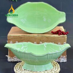Bát Thuyền Sứ Đựng Gà Cúng - TS 102401 Bát thuyền sứ đựng gà cúng