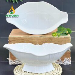 Bát Thuyền Sứ Đựng Gà Cúng - TS 102401 Bát thuyền sứ đựng gà cúng