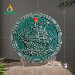 Đĩa Biểu Trưng Thuận Buồm Xuôi Gió ĐBT 0191024 Đĩa Biểu Trưng Thuận Buồm Xuôi Gió ĐBT 0191024